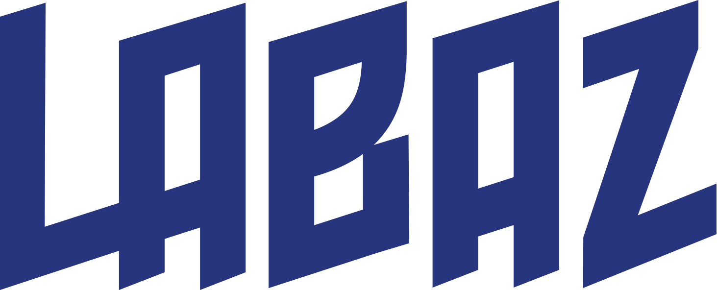 Logo LABAZ, l'application mobile de la Région Île-de-France dédiée aux jeunes Franciliens de 15 à 25 ans.