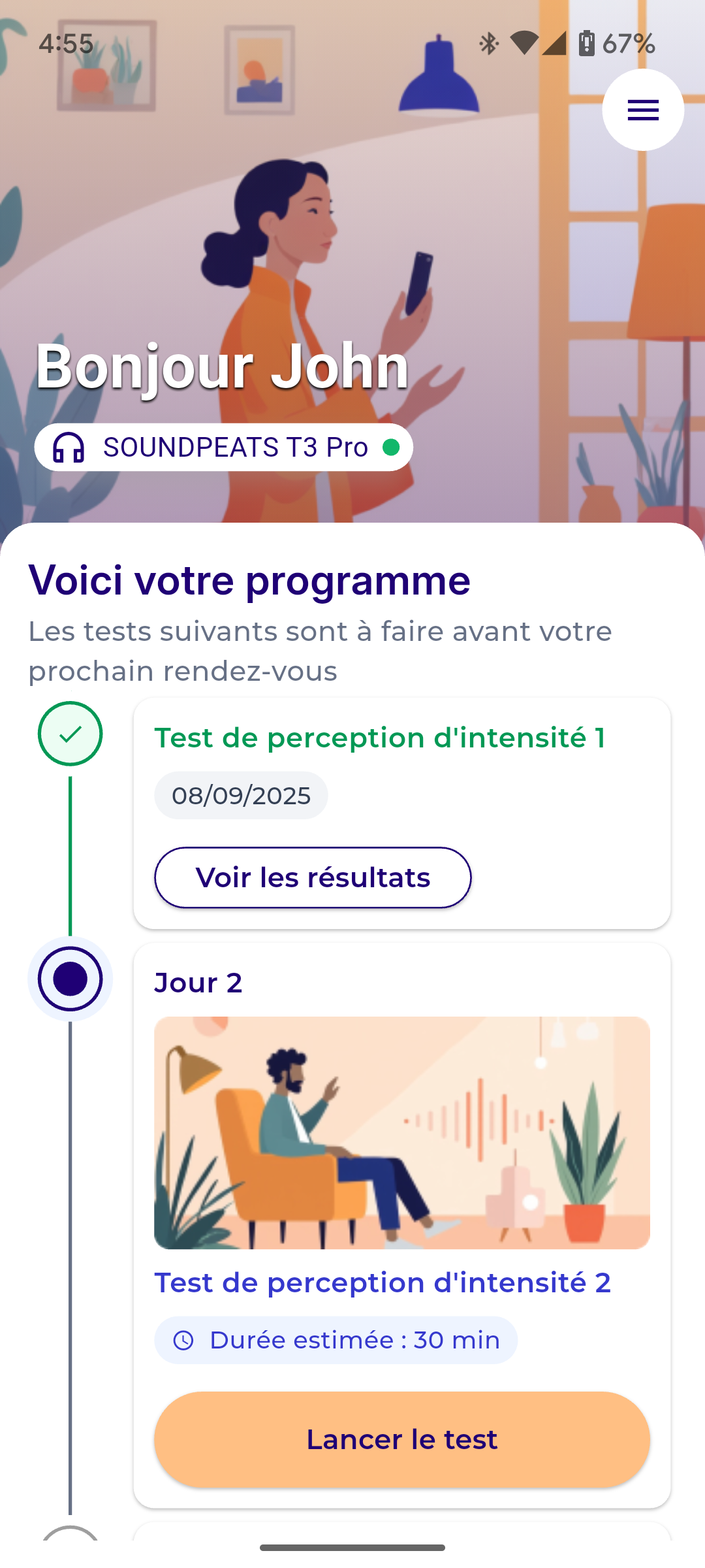 Screenshot de l'application Meludia