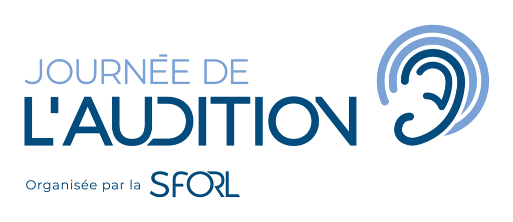 Logo de la Journée de l'Audition au congrès 2021 de la SFORL