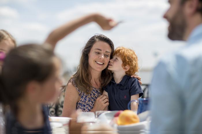 Mère fils image de marque