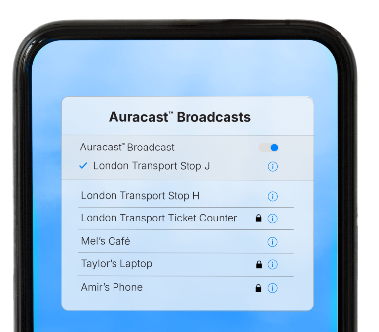 Auracast illustration