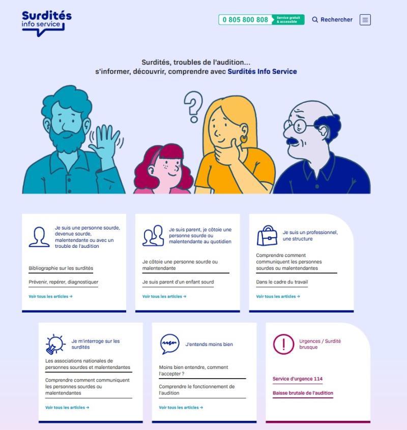 Surdités Info Service - Information, Ecoute, Orientation
