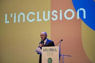 Denis Le Squer présente les missions liées à l'inclusion au sein de la Fondation Pour l'Audition