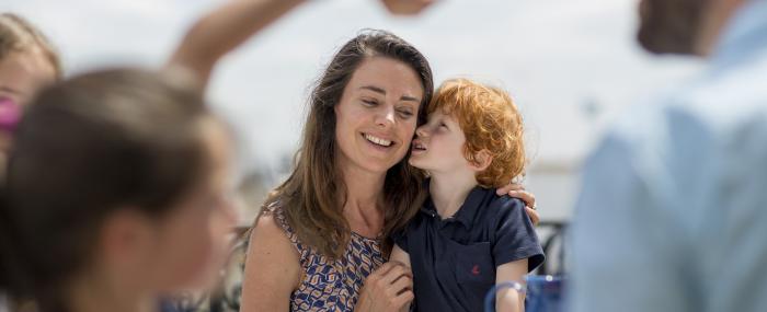 Mère fils image de marque