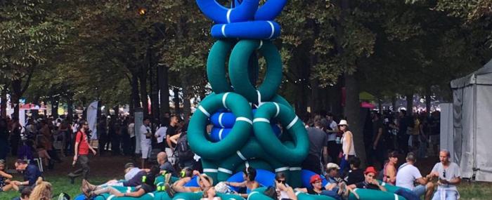 Le Totem à Rock En Seine