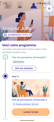 Screenshot de l'application Meludia