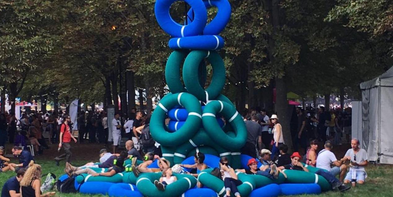 Le Totem à Rock En Seine